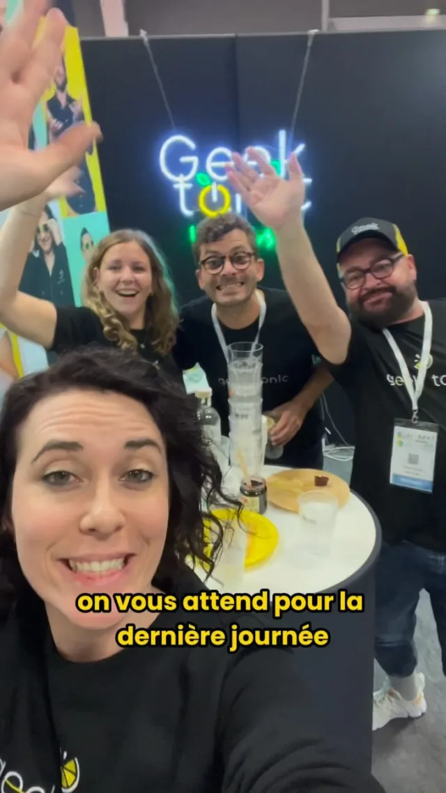 Le salon du @salonsett en direct du SETT on vous emmène avec nous !